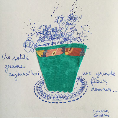 Carole Giboni atelier éditeur édition artiste carte d'art carte artisanale carte d'artiste carte faite main carte fabrication française made in france bourgogne créateur créatrice création originale cadeau origami artisan aquarelle collage dessin 