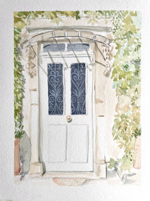 Aquarelle personnalisée Carole Giboni