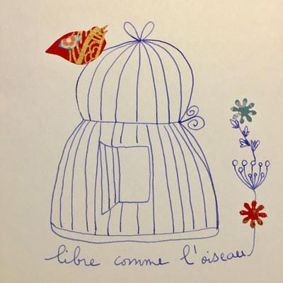 Carole Giboni atelier éditeur édition artiste carte d'art carte artisanale carte d'artiste carte faite main carte fabrication française made in france bourgogne créateur créatrice création originale cadeau origami artisan aquarelle collage dessin 
