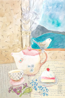 Carole Giboni atelier éditeur édition artiste carte d'art carte artisanale carte d'artiste carte faite main carte fabrication française made in france bourgogne créateur créatrice création originale cadeau origami artisan aquarelle collage dessin 