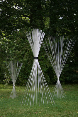 "Lichtbündel", 2009, 160x120cm