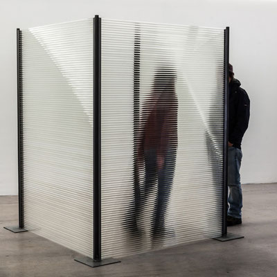 "Ermessensspielraum", 2014, 1,50x1,50x2m