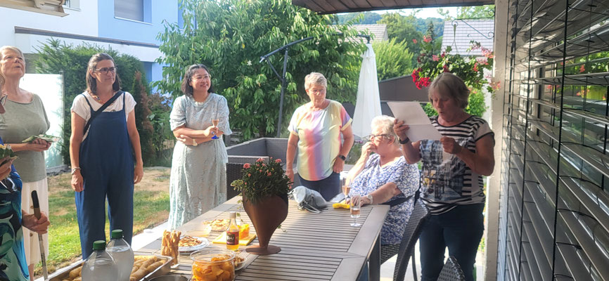 Apero im Garten