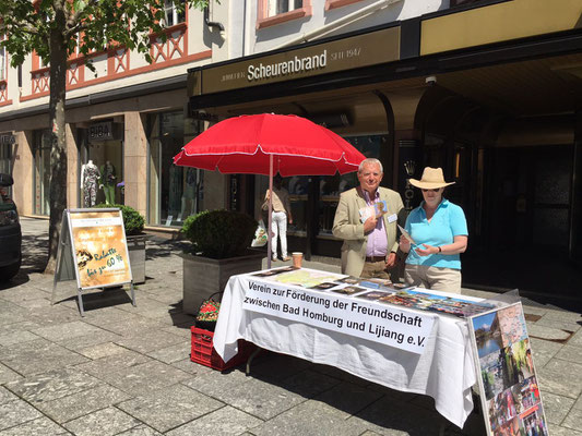 Am 22.05.2017 auf der Louisenstraße in Bad Homburg.