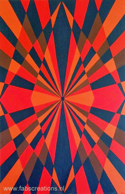 Schilderij THERAPY 70 x 115 cm