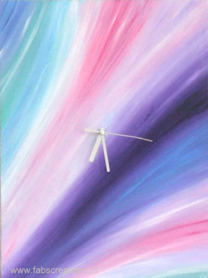 Klok 30 x 40 cm clock time lijnen 