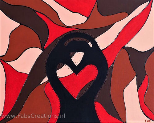 Schilderij TOGETHER 50 x 40 cm
