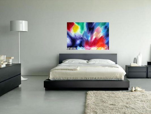 Schilderij SURVIVOR 115 x 70 cm