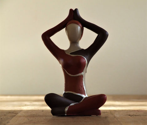 Yoga donker bruin 10 x 18 cm