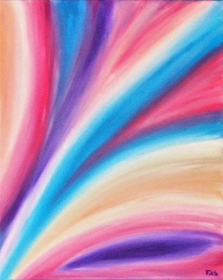 Schilderij SILENCE 40 x 50 cm