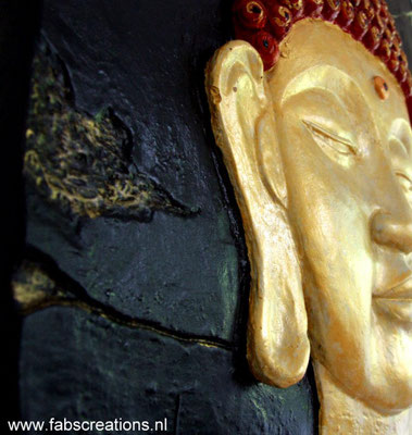 Detail wandplaat