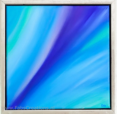 Schilderij LITTLE OCEAN 30 x 30 cm