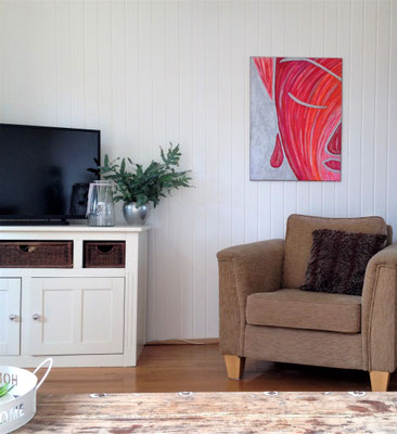 Schilderij PINK BUDDHA 60 x 80 cm