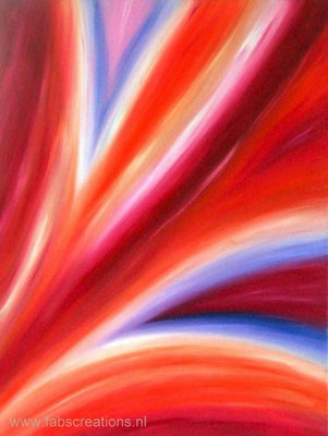 Schilderij FLOW 60 x 80 cm
