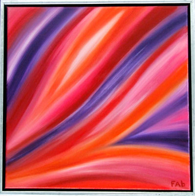 Schilderij POWER 50 x 50 cm