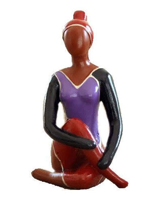 Yoga paars 10 x 18 cm