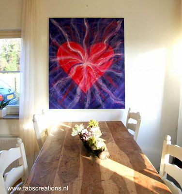3D Schilderij ADOLESCENT LOVE 80 x 120 cm