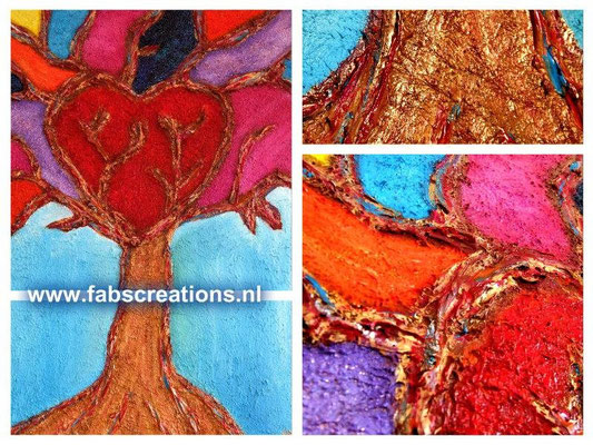 Detail FAMILY TREE 60 x 80 cm 