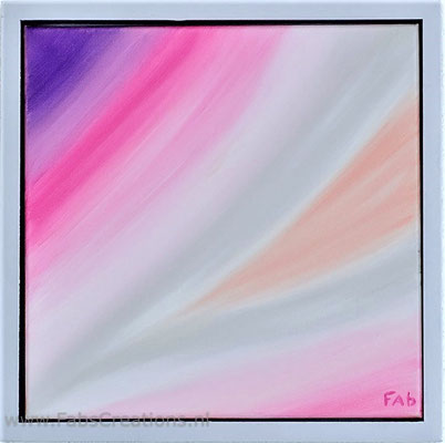 Schilderij FROZEN 30 x 30 cm