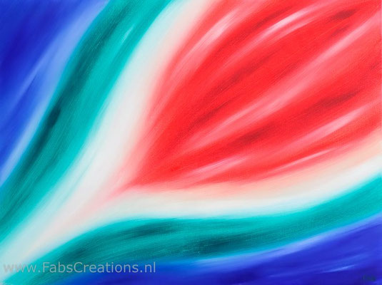 Schilderij WATERMELON 115 x 70 cm 