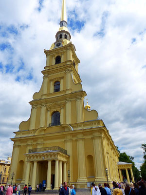 Kathedrale Peter-Paul-Festung St. Petersburg Russland