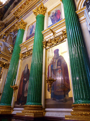 Innen Isaakskathedrale St. Petersburg Russland