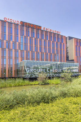 Groupe Chèque Déjeuner pour Schüco - Gennevilliers - Art and Build Architect