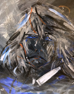 Dispaired | Acryl auf Holz | 60x60cm | 380€