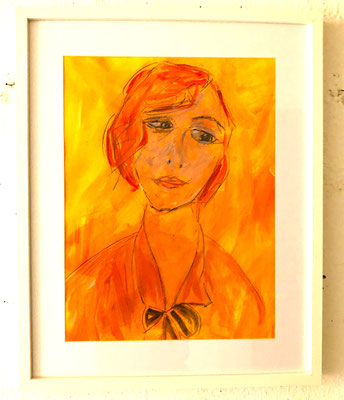 Smooth | Acryl auf Papier | 50x40cm | 180€ | gerahmt