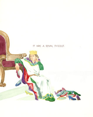 Illustration from "The Twelve Dancing Princesses"