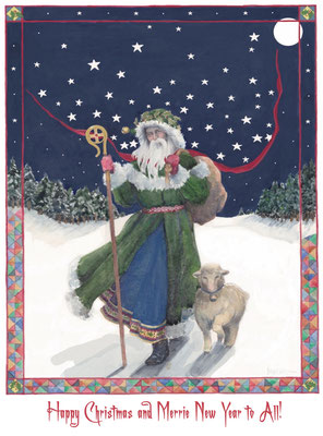 "Father Christmas" -- Christmas card