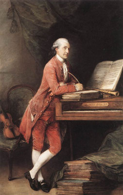 GAINSBOROUGH, Thomas, Johann Christian Fischer (1780)