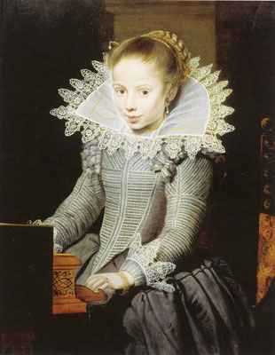 Cornelis de Vos, Girl at a Virginal