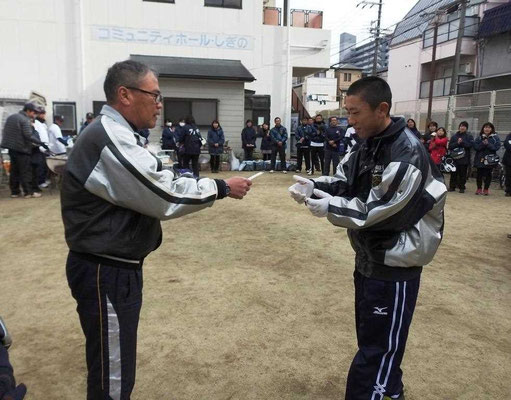 3位　2年生　福田遼太君