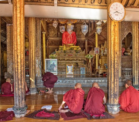 im KlosterShwe Yan Pyay in Shwe Yaunghwe Kyaung