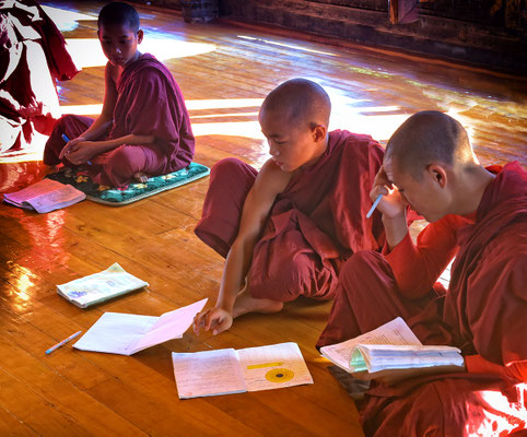 im KlosterShwe Yan Pyay in Shwe Yaunghwe Kyaung