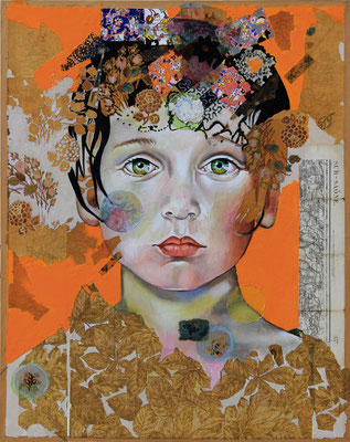 Seraphin - 100 X 80 - Original - 2100 - Disponible et possible en édition ou reproduction limité à 30 exemplaires