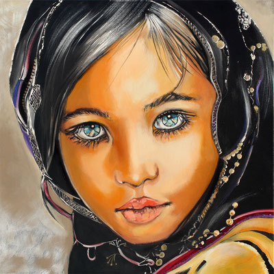  - Original en  100 X 100 cm - Tarif de la reproduction selon format