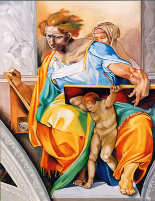 "Prophète Daniel" 89 x 116 cm - Disponible - 2500 €