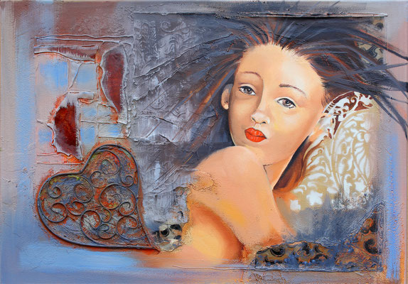 "Marina" 50 x 70 sur chassis xl - Original 842€ 