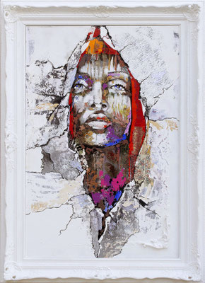 Botemiramur Acrylique et huile sur toile - 60 x 90 - Original VENDU