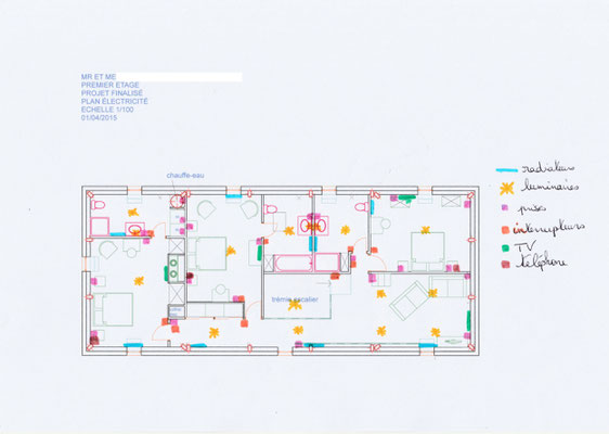 Plan aménagement maison