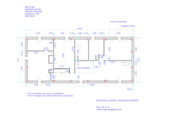 Plan agencement maison