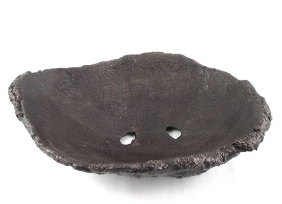 Bonsaischale oval im Farbton anthrazit