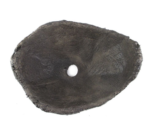 Bonsaischale oval im Farbton anthrazit