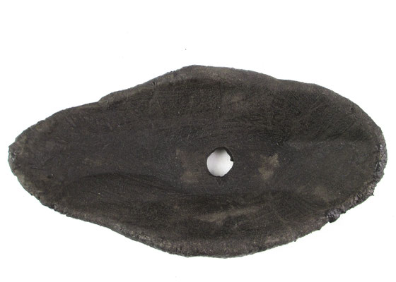 Bonsaischale floßform im Farbton anthrazit