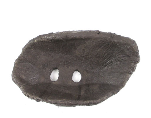 Bonsaischale floßform im Farbton anthrazit