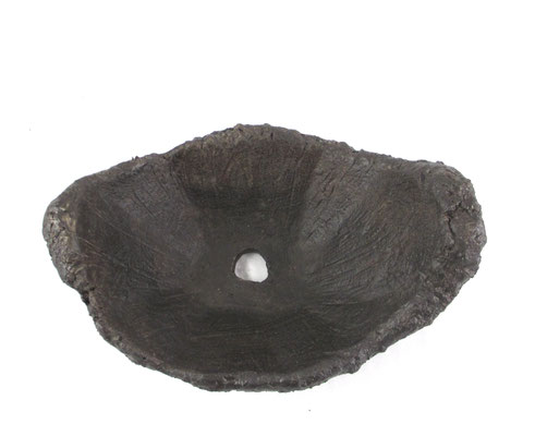 Bonsaischale oval im Farbton anthrazit