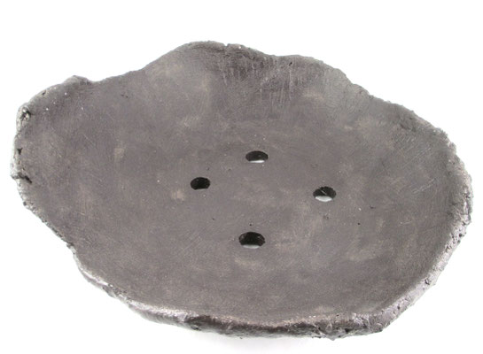 Bonsaischale rund im Farbton anthrazit