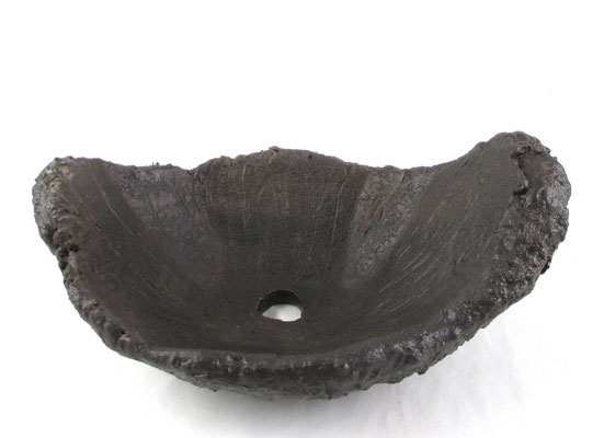 Bonsaischale oval im Farbton anthrazit